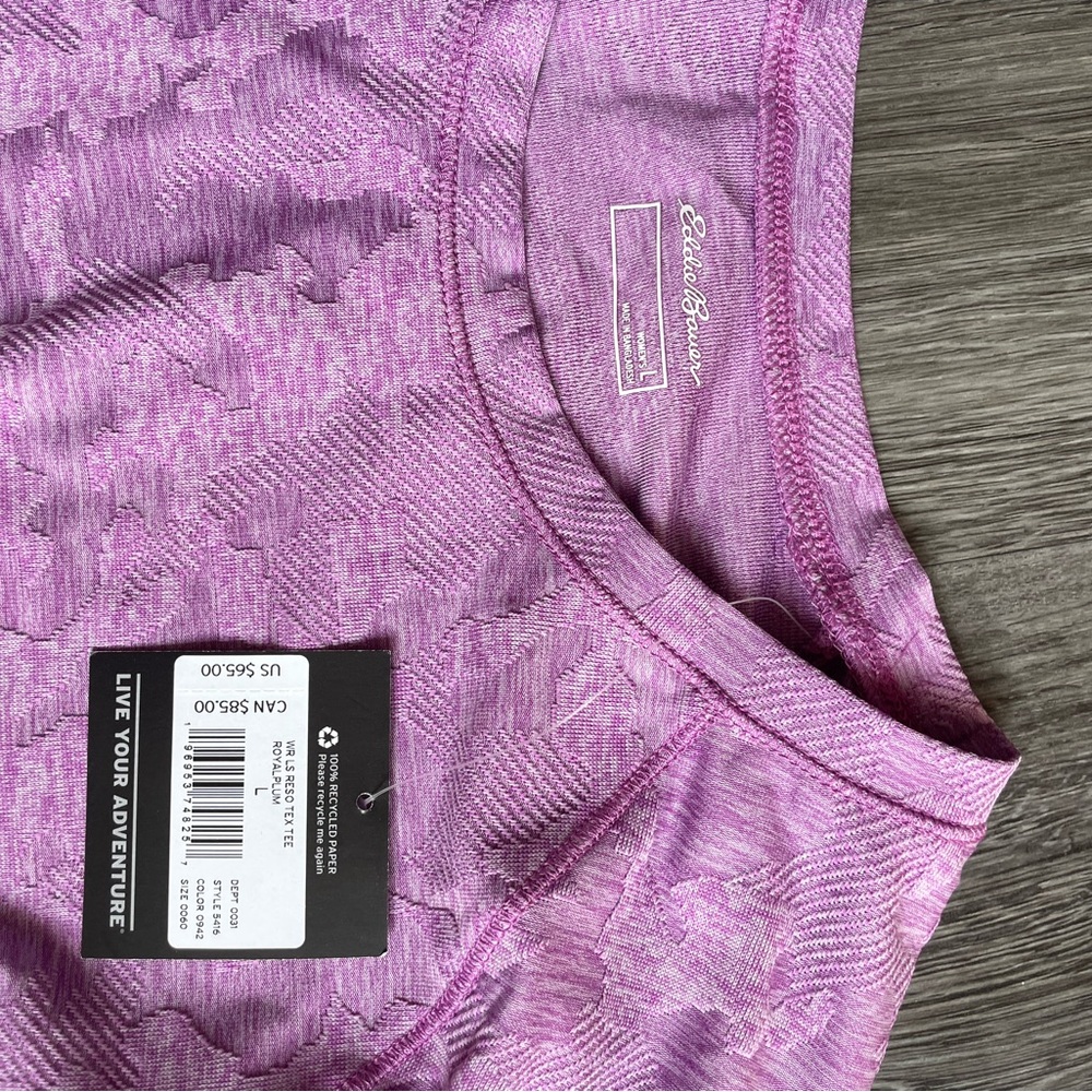 Purple Long Sleeve Shirt - Picture 2 of 2
